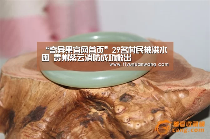 “奇异果官网首页”29名村民被洪水困 贵州紫云消防成功救出(图1) 奇异果官网首页