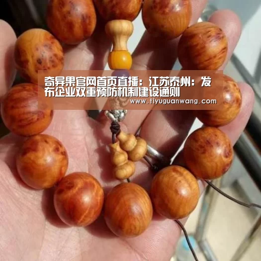奇异果官网首页直播:江苏泰州:发布企业双重预防机制建设通则(图1) 奇异果官网首页直播